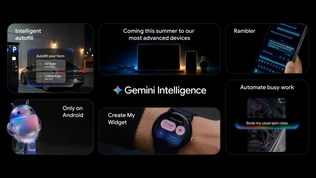 谷歌重磅上线Gemini Intelligence，安卓设备AI大升级-第3张图片-开云app在线下载-开云体云app官网入口下载-V3.6.9